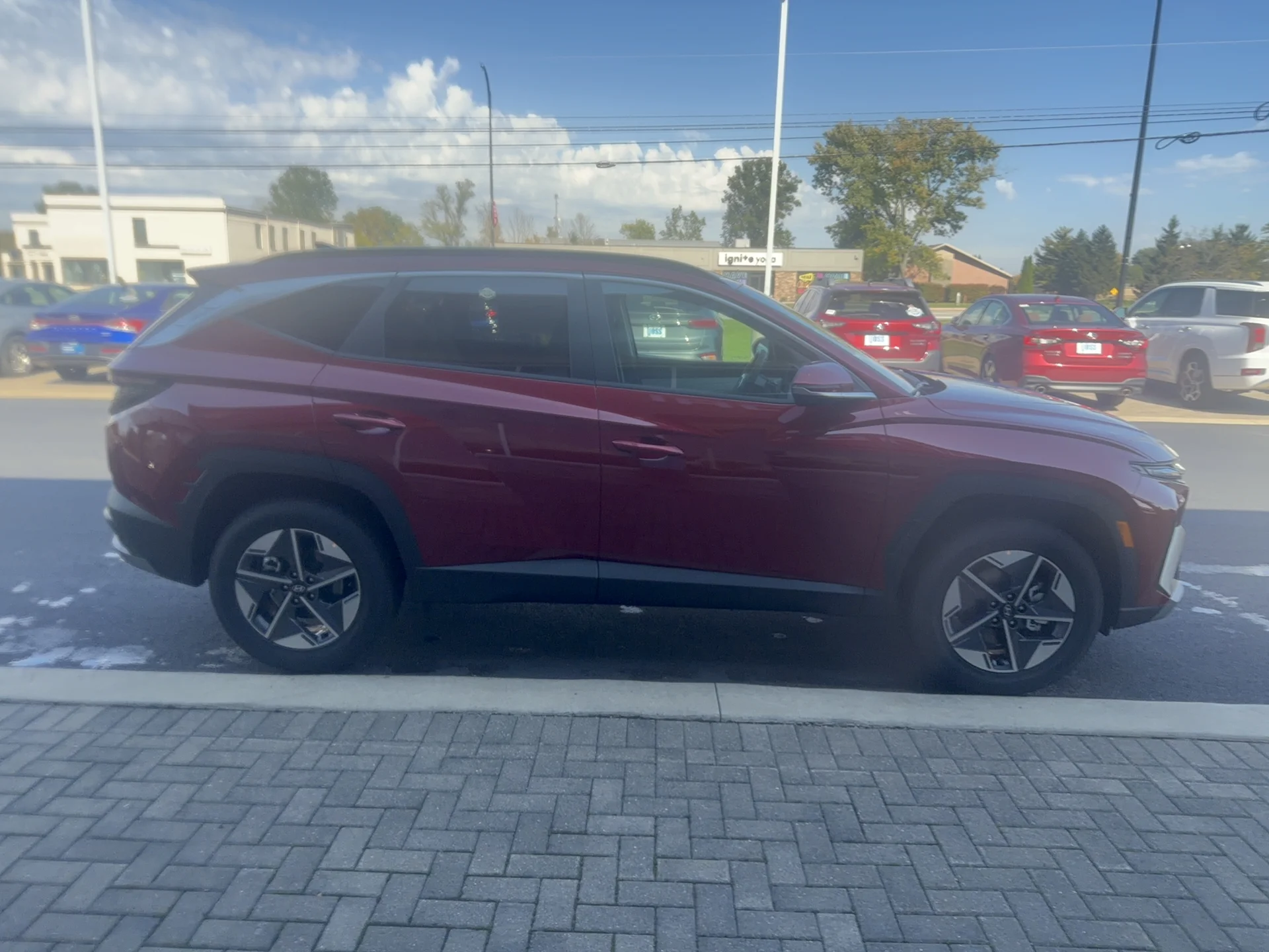 New 2026 Ultimate Red Pearl Hyundai SEL Premium image 7