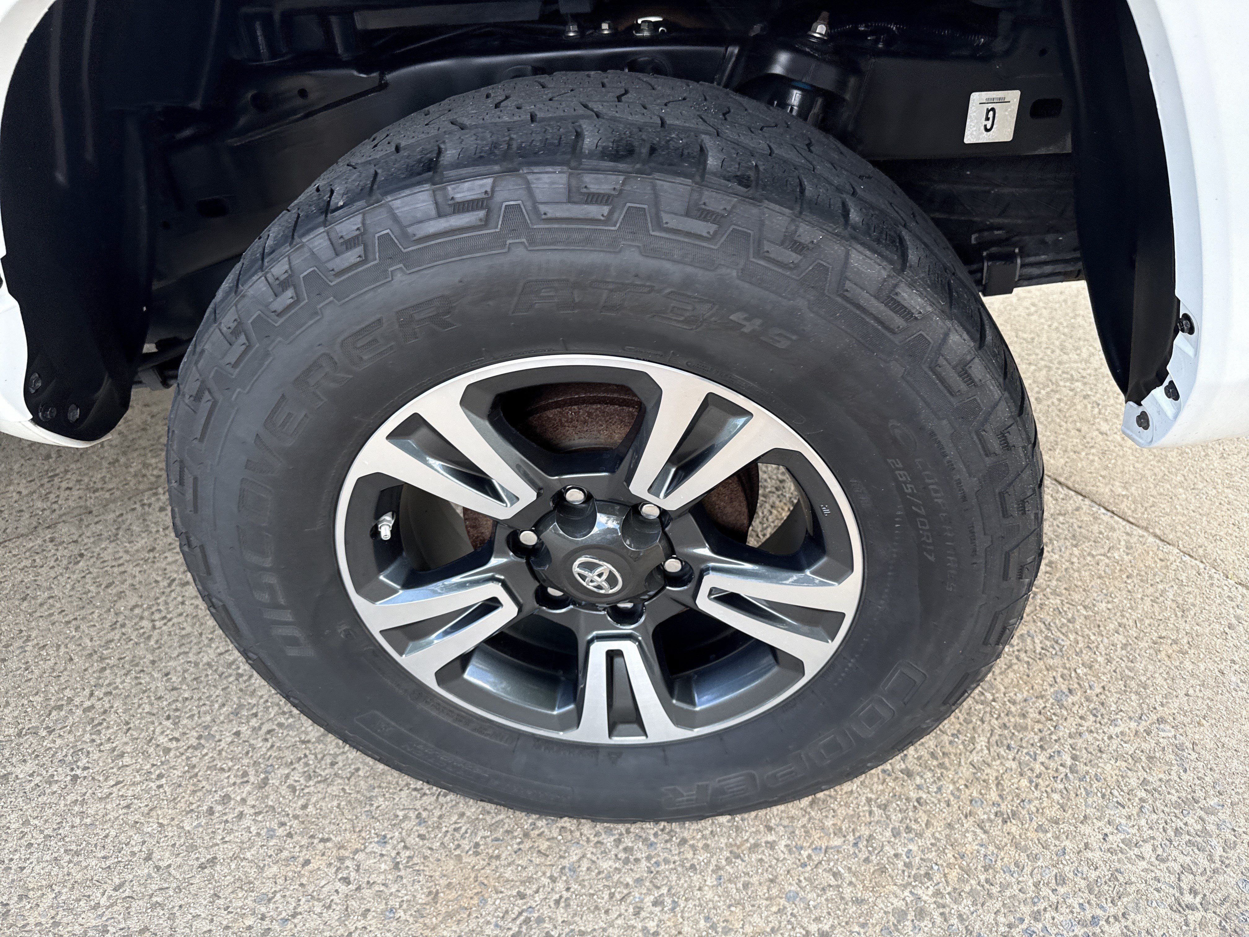Used 2017 Super White Toyota TRD Sport image 19