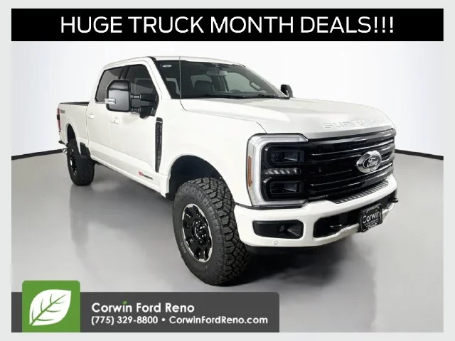 New 2027 Star White Metallic Tri-Coat Ford Platinum image 1