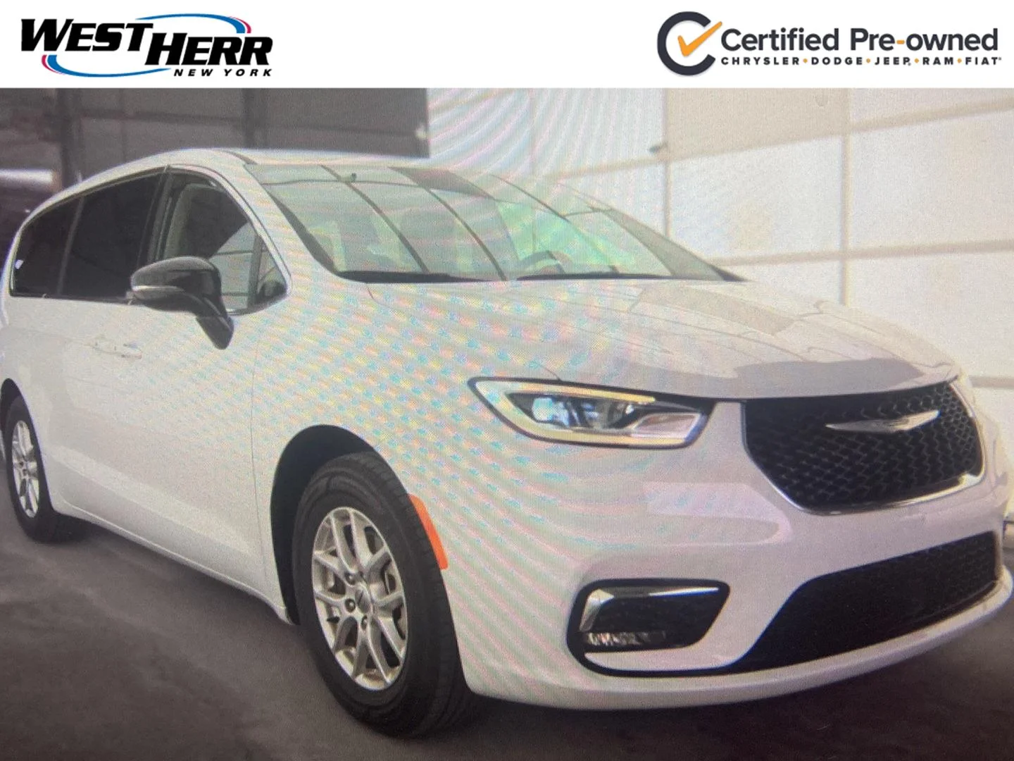 Used 2024 Bright White Clearcoat Chrysler Touring L image 1