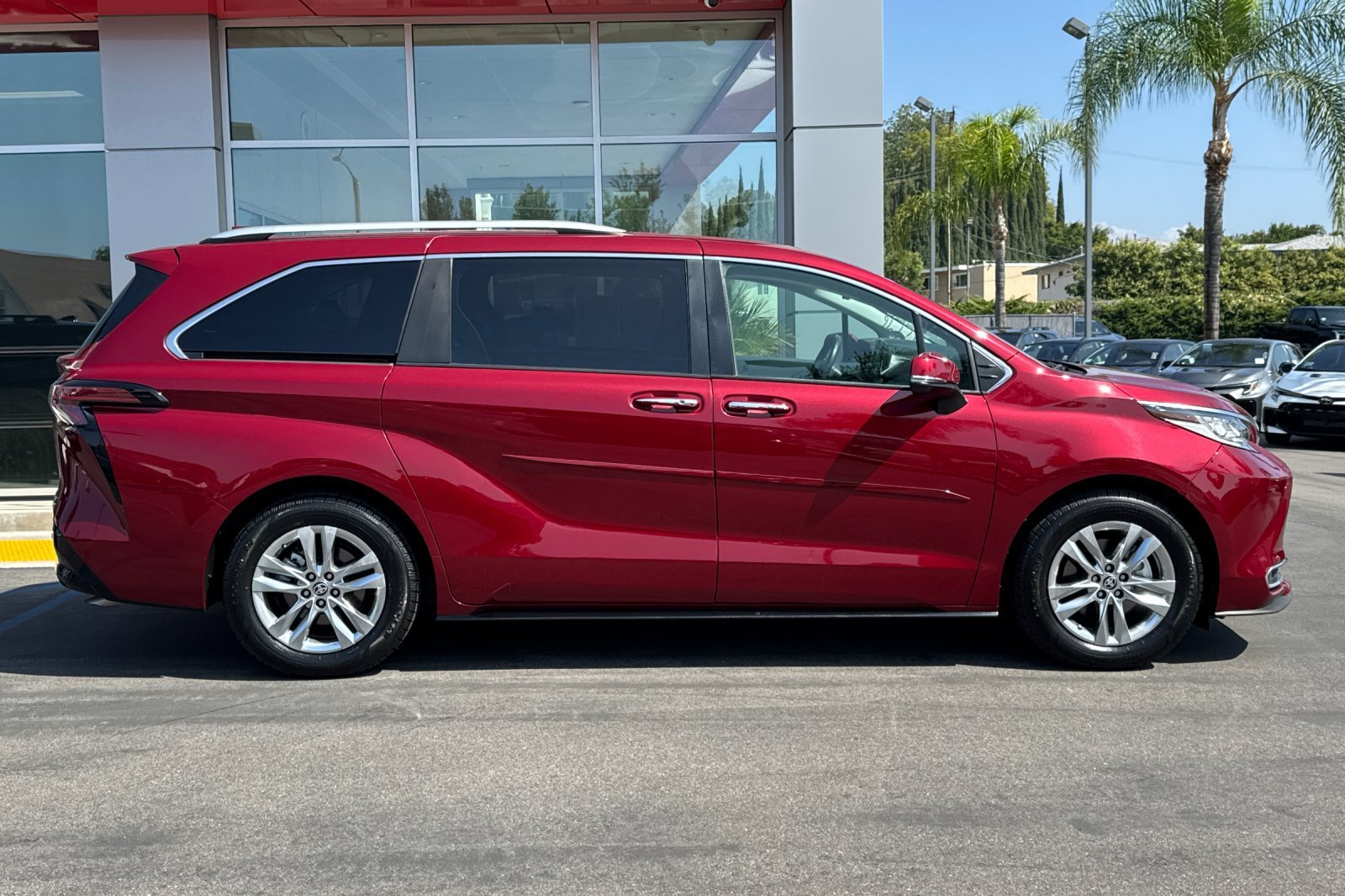 Used 2024 Red Toyota Limited image 4