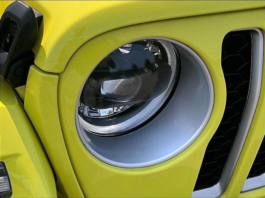 Used 2023 Yellow Jeep Sahara 4xe image 33
