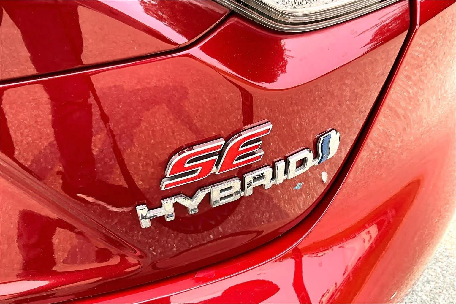 Used 2024 Ruby Flare Pearl Toyota Hybrid SE image 10