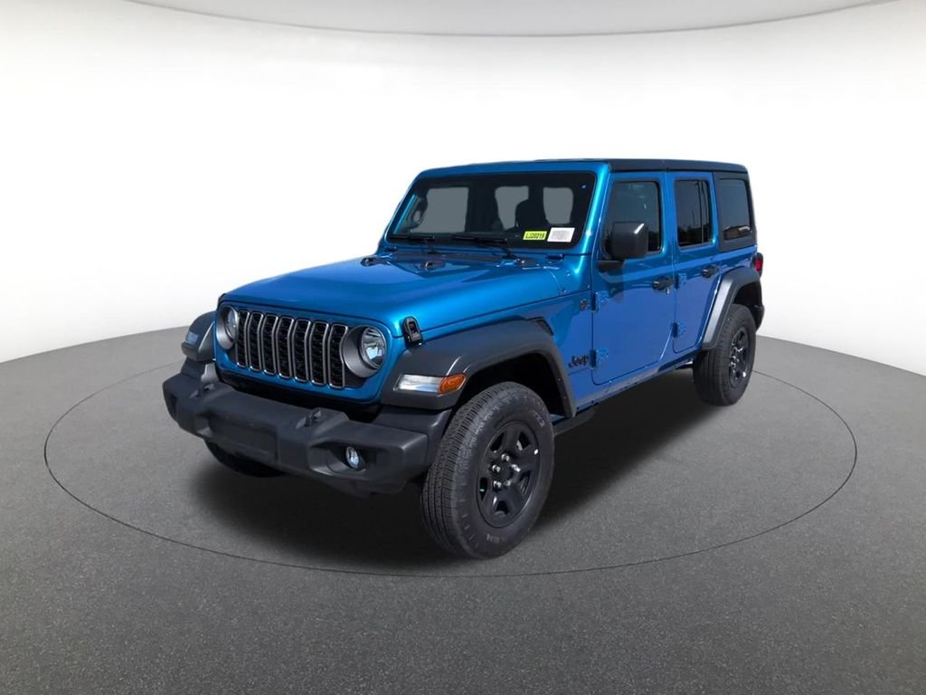 New 2026 Hydro Blue Pearl-Coat Exterior Paint Jeep Sport image 1
