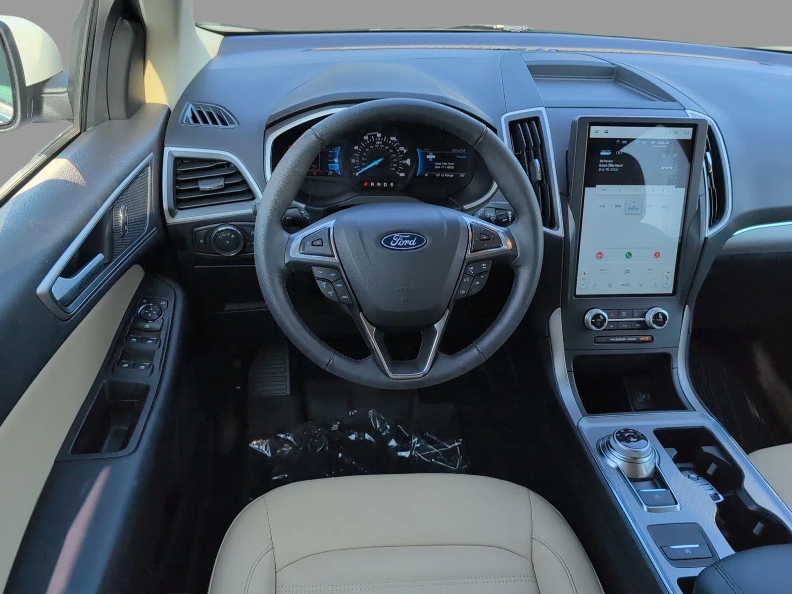 Used 2021 Star White Metallic Tri-Coat Ford SEL image 29