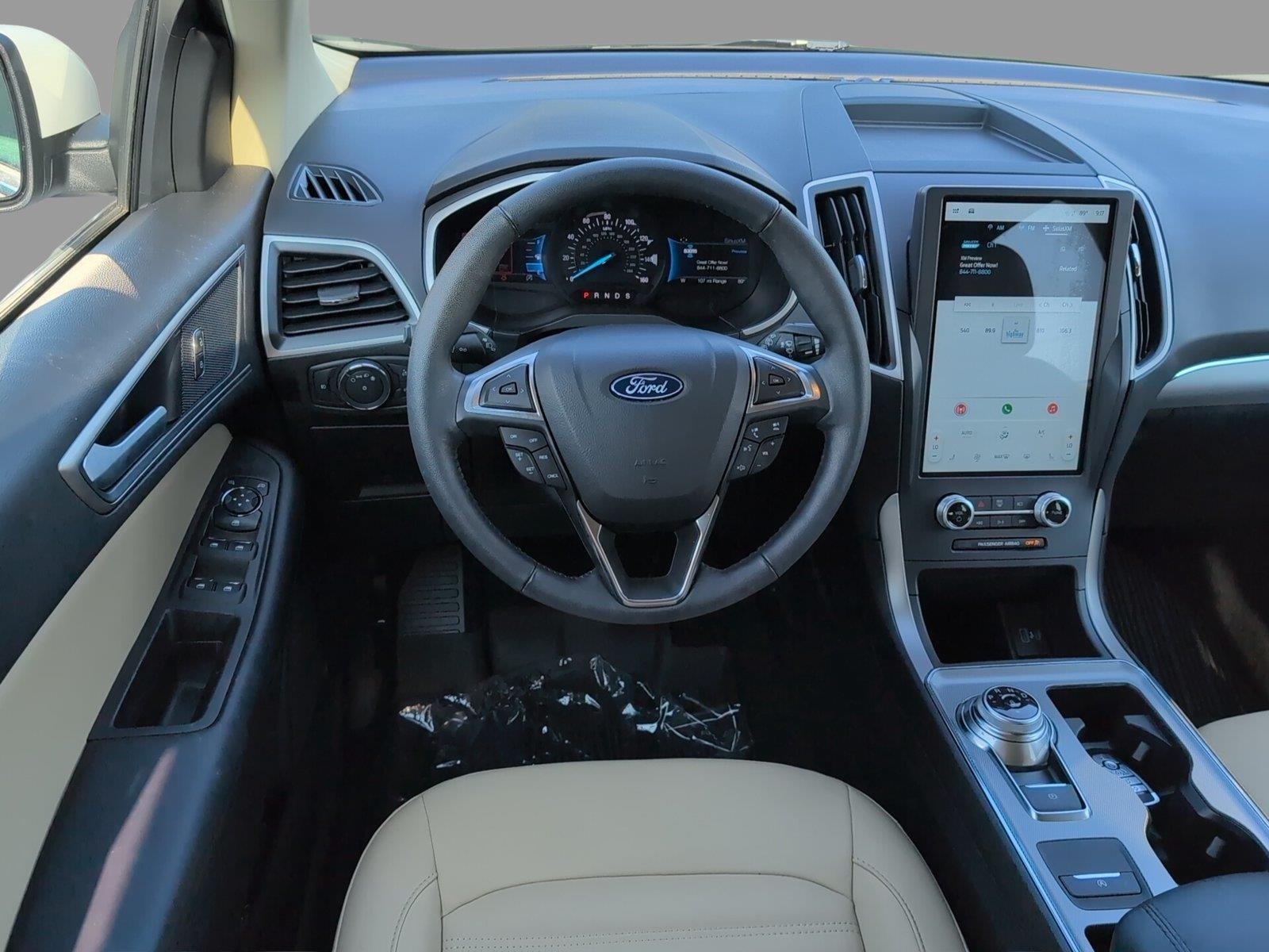 Used 2021 Star White Metallic Tri-Coat Ford SEL image 29