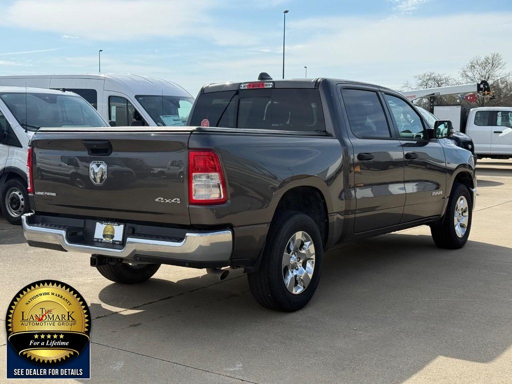 Used 2023 Granite Crystal Metallic Clearcoat Ram Lone Star 4x4 Crew Cab 5