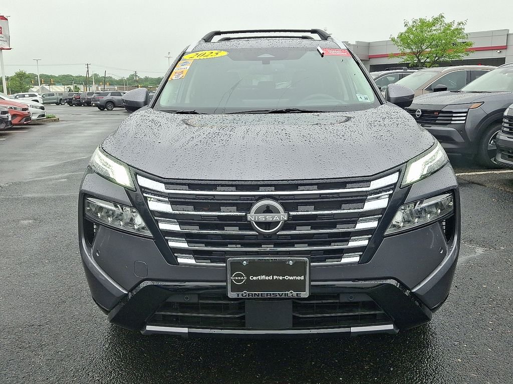 Certified Used 2025 Gray Nissan Platinum image 3