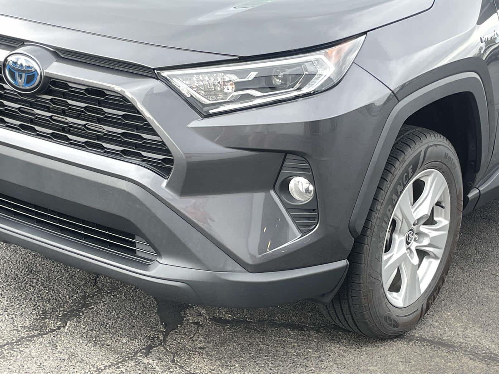 Used 2021 Magnetic Gray Metallic Toyota Hybrid XLE image 18