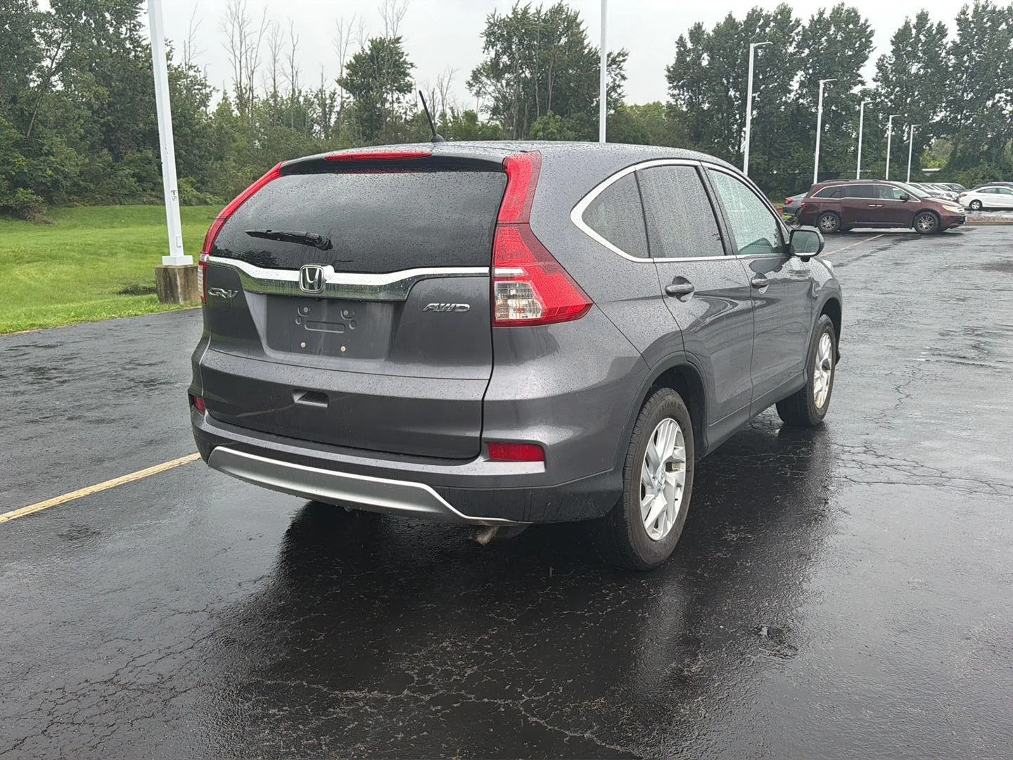 Used 2016 Modern Steel Metallic Honda EX image 5