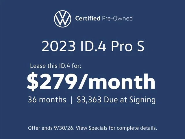 Certified Pre-Owned 2023 Volkswagen ID.4 Pro S RWD