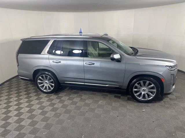 Certified 2023 Cadillac Escalade Premium Luxury Platinum with VIN 1GYS4DKL3PR154102 for sale in White Bear Lake, Minnesota