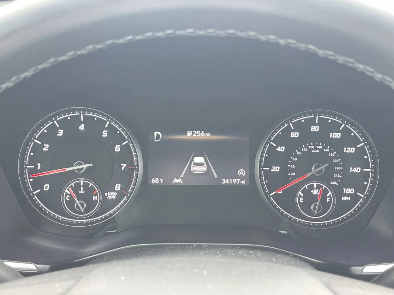 Used 2023 SHIMMERING SILVER HYUNDAI SEL image 6