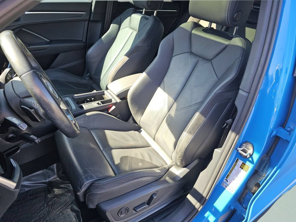 Used 2022 Blue Audi Premium Plus image 6