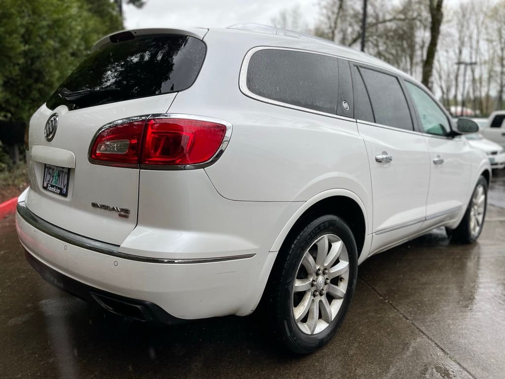 Used 2017 White Frost Tricoat Buick Premium Group image 4