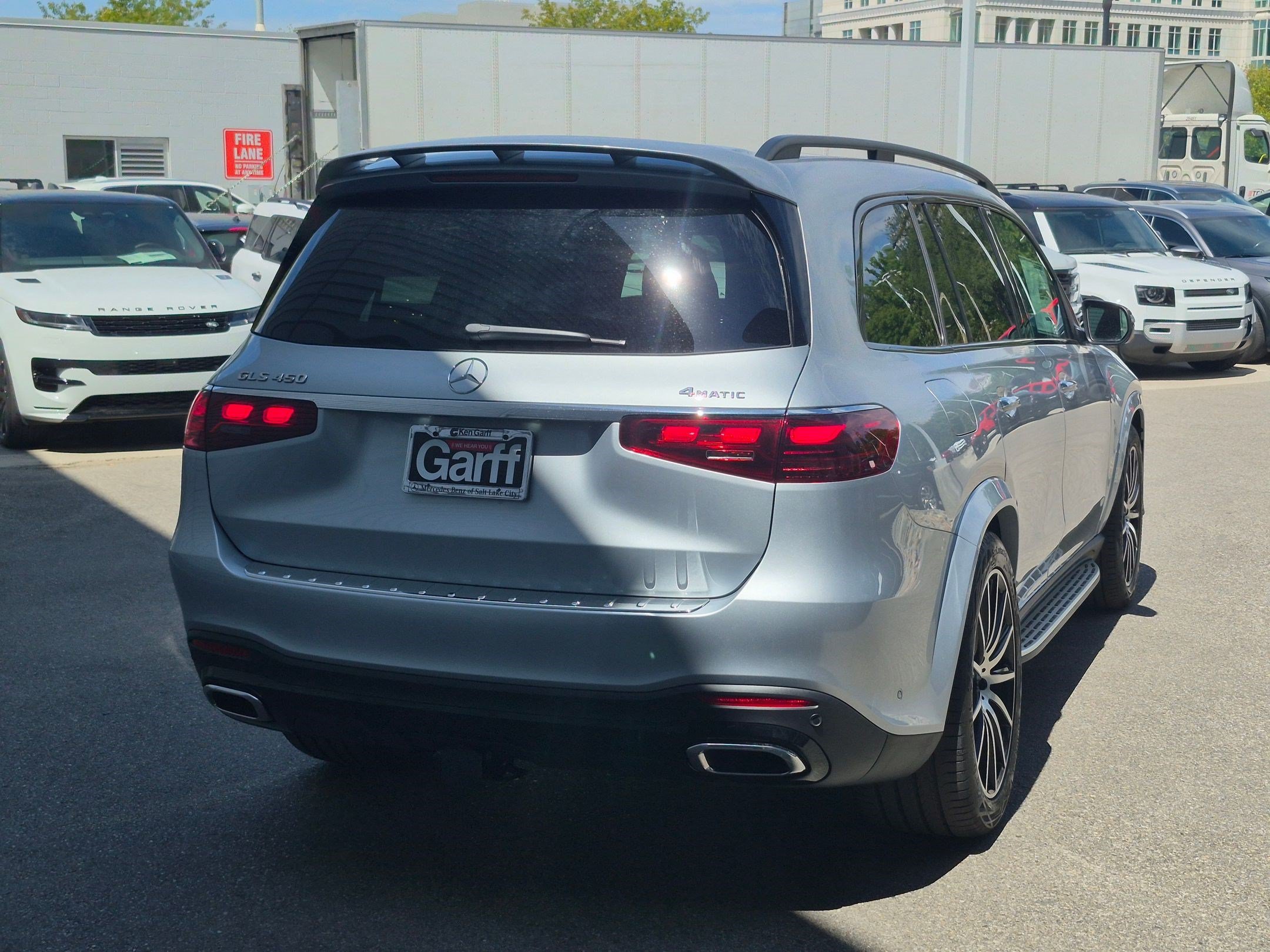 New 2026 Cirrus Silver Metallic Mercedes-Benz GLS 450 image 3