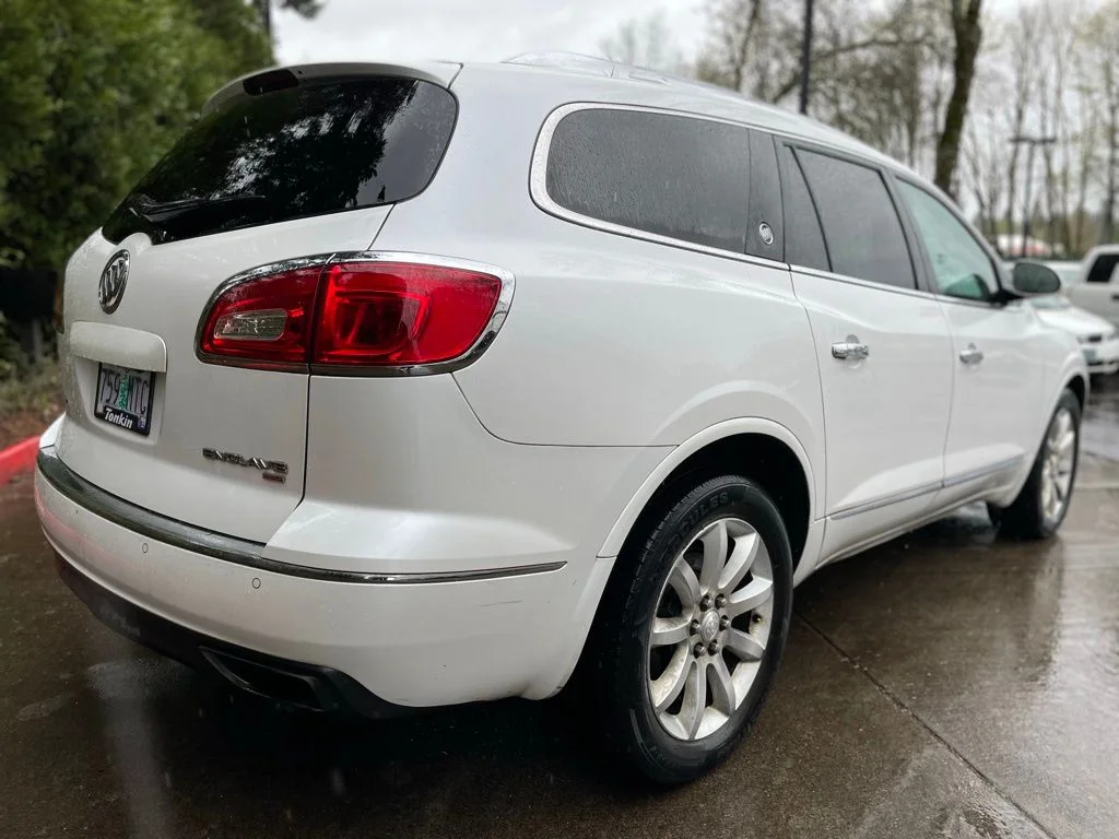 Used 2017 White Frost Tricoat Buick Premium Group image 4
