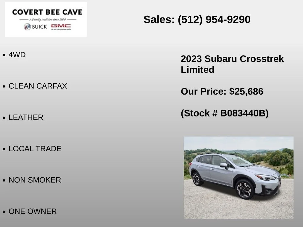 Used 2023 Silver Subaru Limited image 6