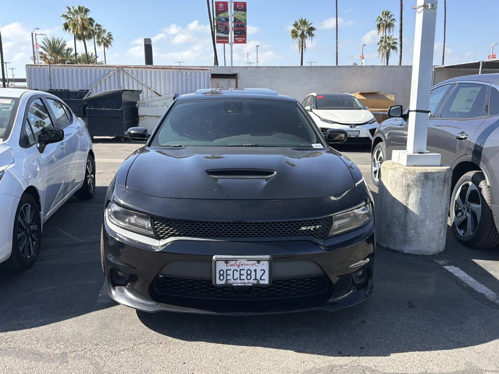 Used 2018 Pitch Black Clearcoat Dodge SRT 392 image 2