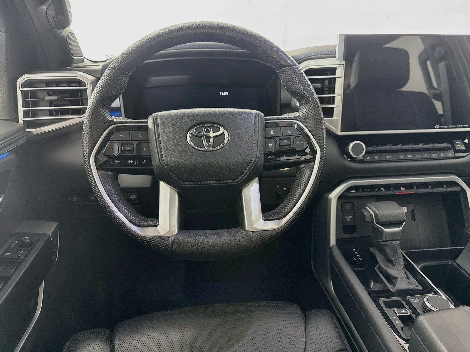 Used 2024 Midnight Black Metallic Toyota Platinum Hybrid image 33