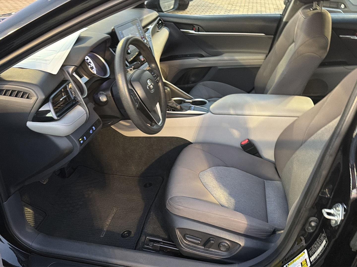 Certified Used 2022 Midnight Black Metallic Toyota LE image 10