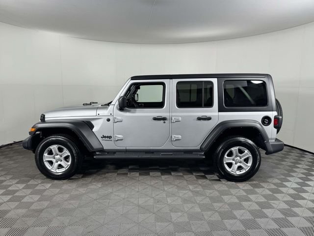 Used 2022 Silver Jeep Unlimited Sport S image 11