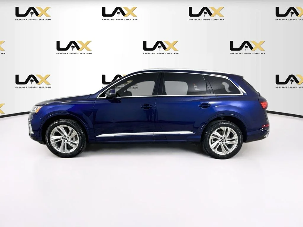 Used 2021 Blue Audi 55 Premium image 4