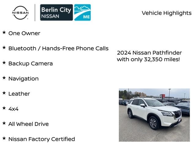 Used 2024 White Nissan SL image 8
