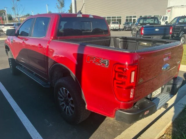 Used 2020 Rapid Red Metallic Tinted Clearcoat Ford Lariat image 5