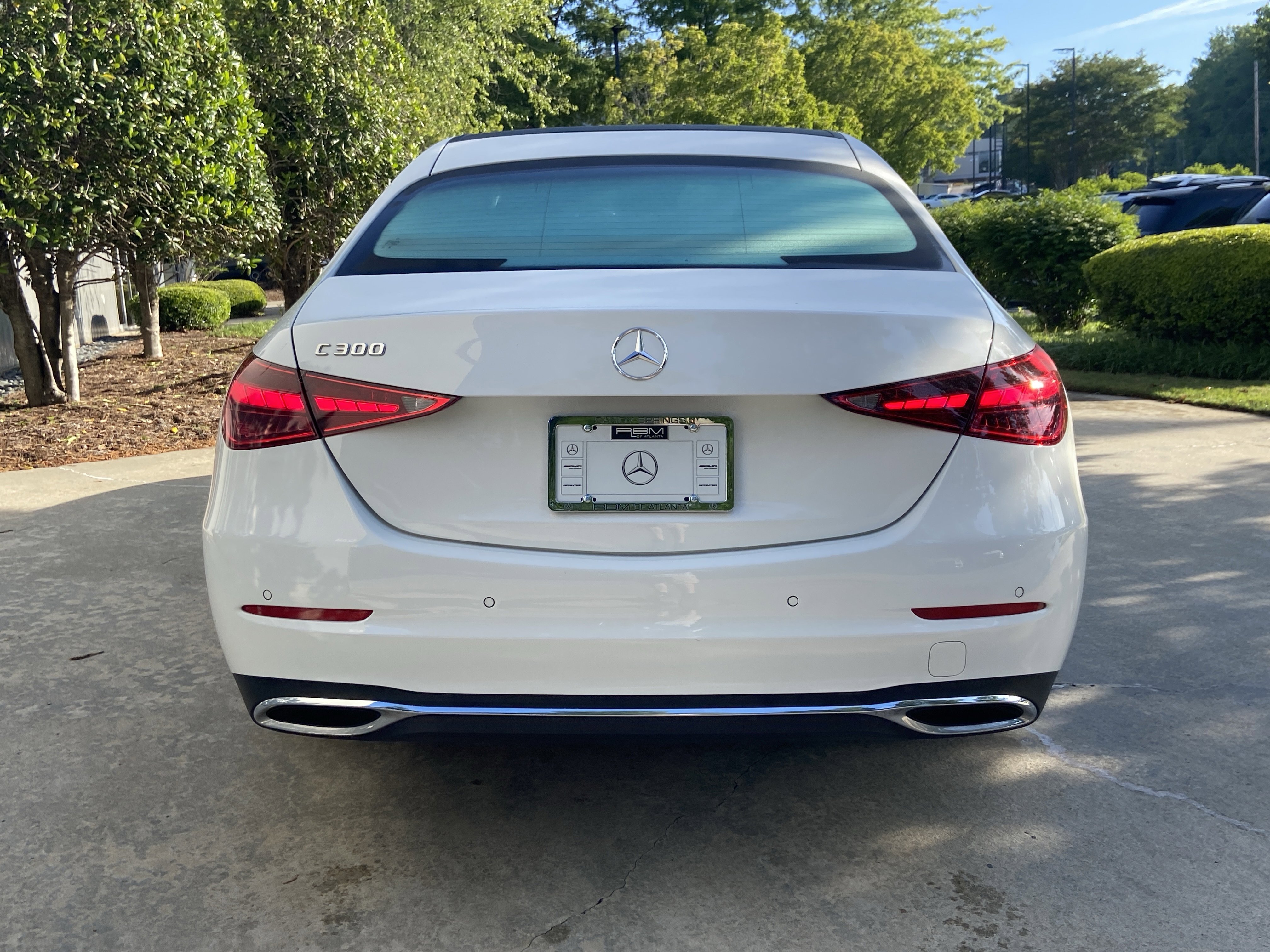 Certified Used 2025 Polar White Mercedes-Benz C 300 Sedan image 8