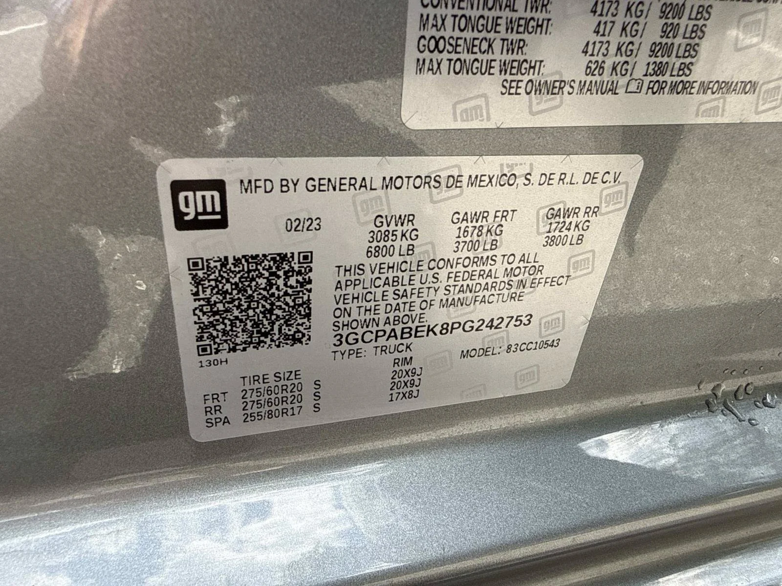 Used 2023 Sterling Gray Metallic Chevrolet Custom image 28