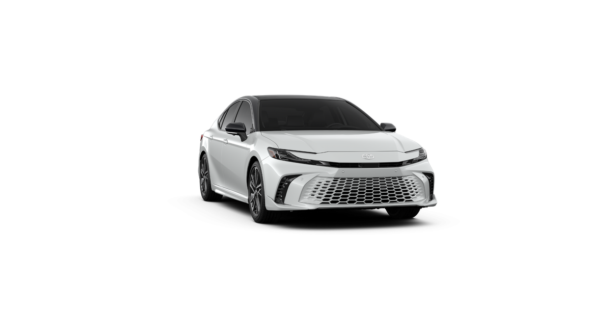 New 2027 Wind Chill Pearl with Midnight Black Metallic roof Toyota XSE image 16