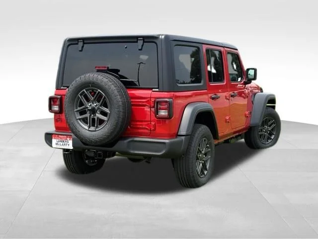 New 2026 Firecracker Red Clear-Coat Exterior Paint Jeep Sport S image 8