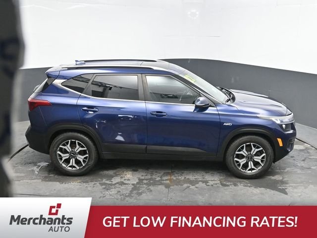 Used 2022 Blue Kia EX image 28