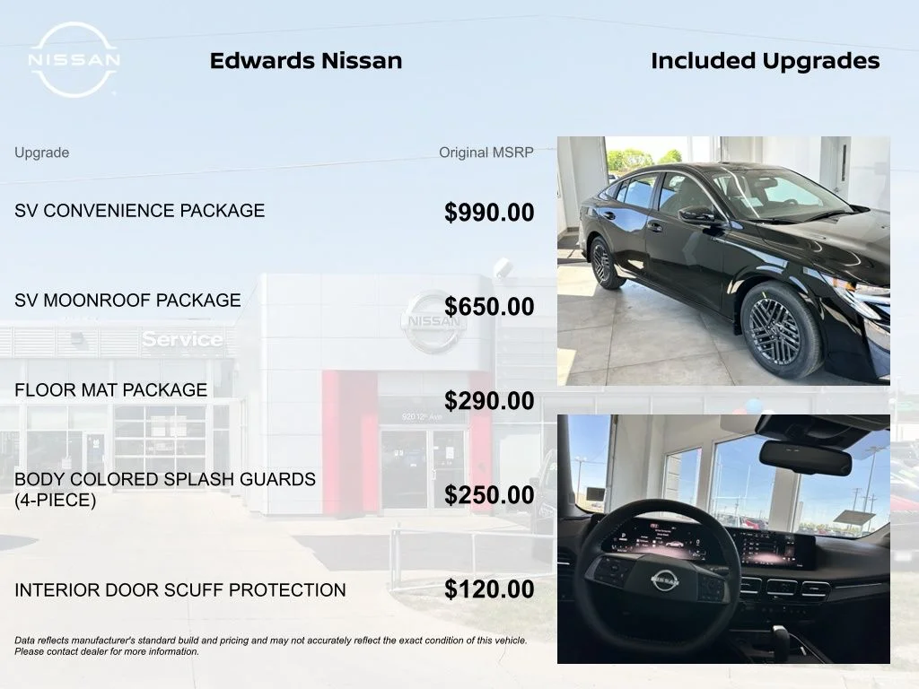 New 2026 Black Nissan SV image 4