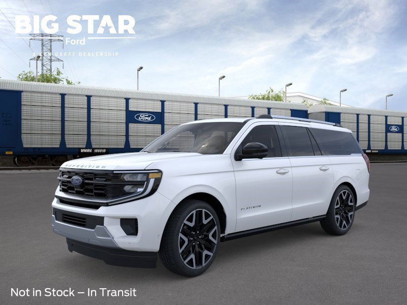 New 2026 Star White Metallic Tri-Coat Ford Platinum image 1