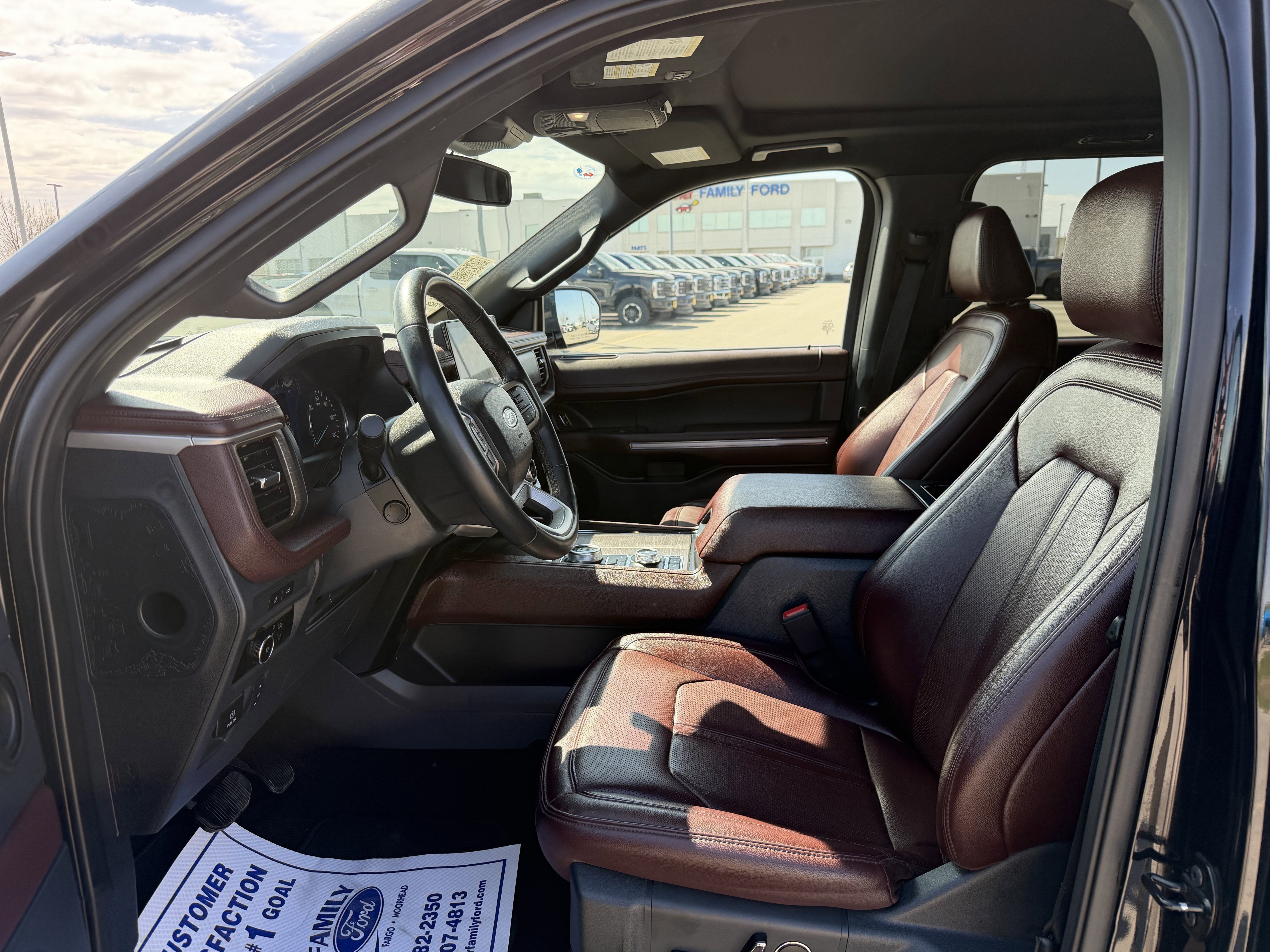 Certified Used 2024 Agate Black Metallic Ford Limited image 18