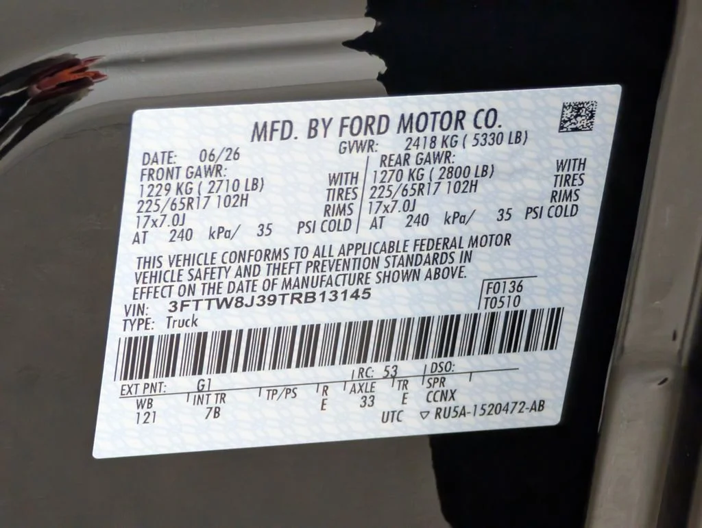New 2026 Shadow Black Ford XLT image 20