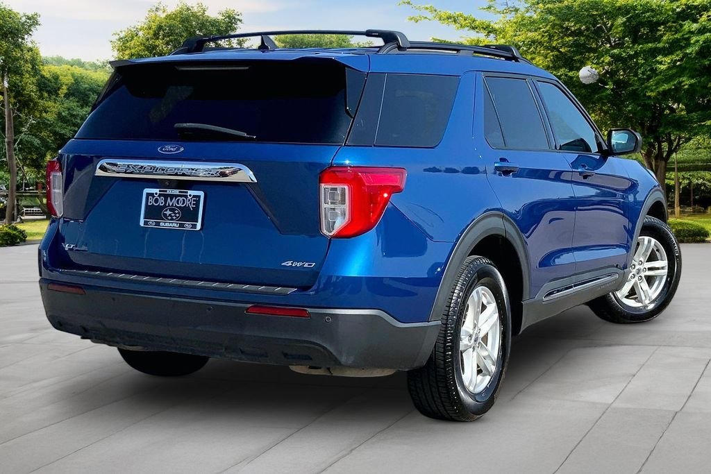 Used 2021 Blue Ford XLT image 6