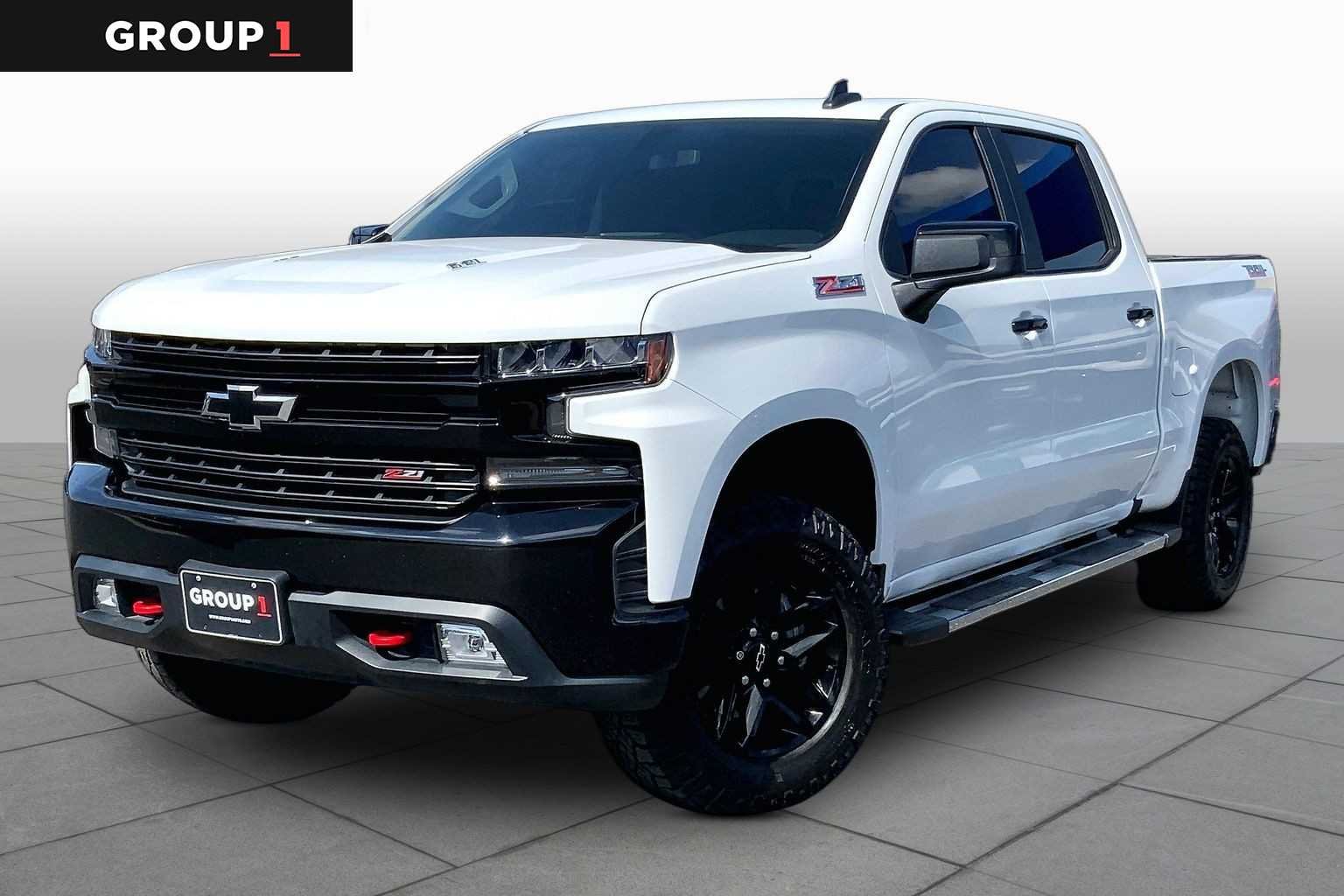 Certified Used 2020 SUMMIT WHITE Chevrolet LT Trail Boss image 1