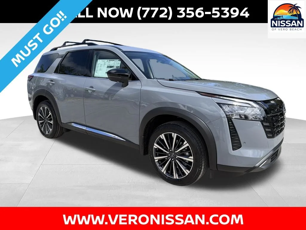 New 2026 Boulder Gray Pearl Nissan Platinum image 1