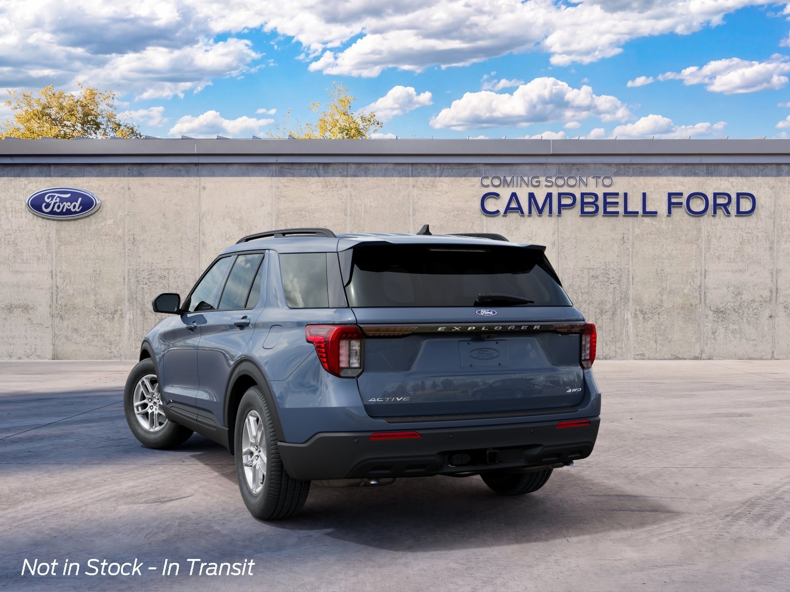 New 2027 Vapor Blue Metallic Ford Active image 8