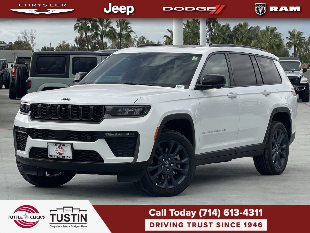 New 2026 Bright White Clear-Coat Exterior Paint Jeep 85th Anniversary Edition image 1