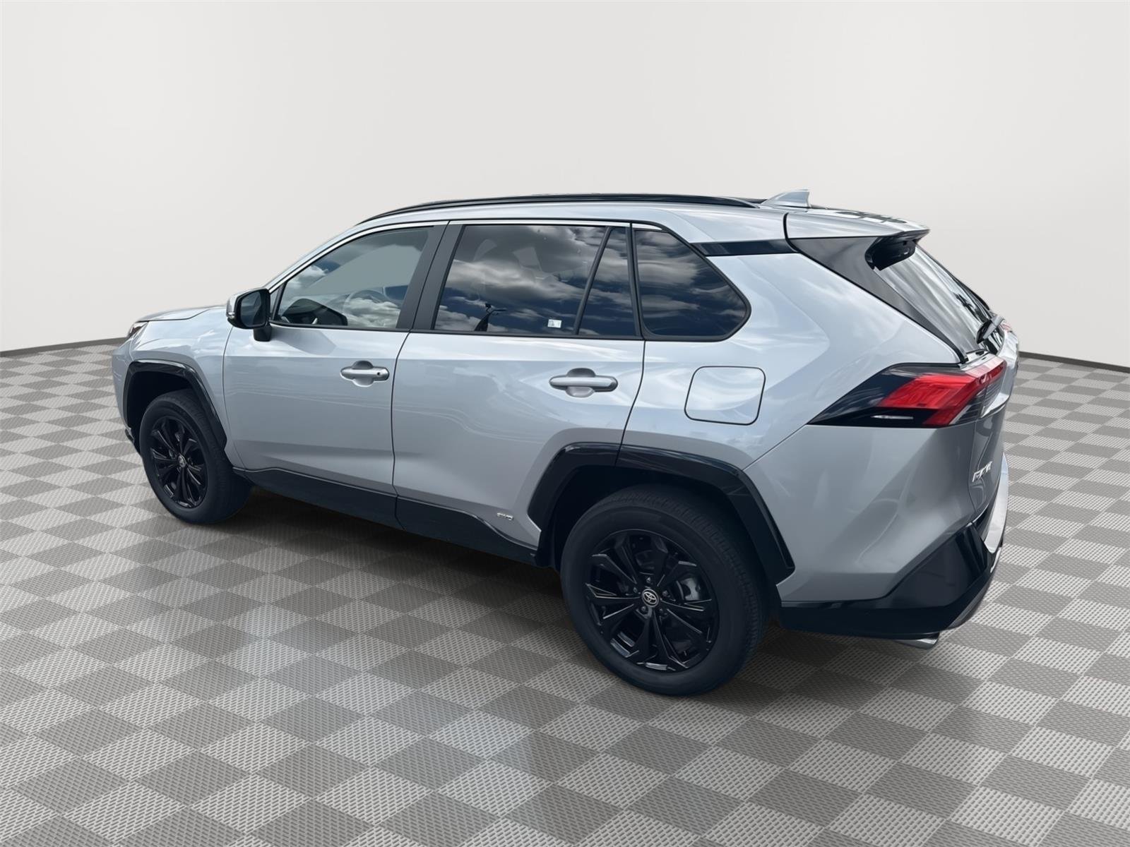 Used 2025 Silver Sky Metallic Toyota Hybrid SE image 7