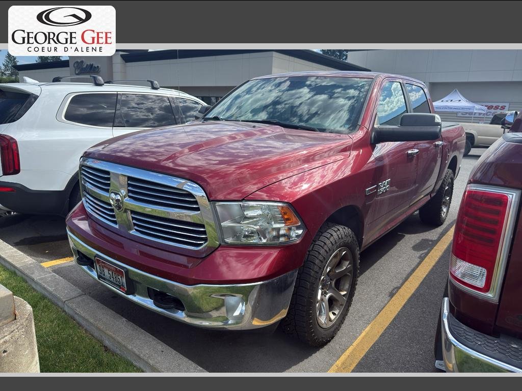 Used 2015 Deep Cherry Red Crystal Pearlcoat Ram Big Horn image 1