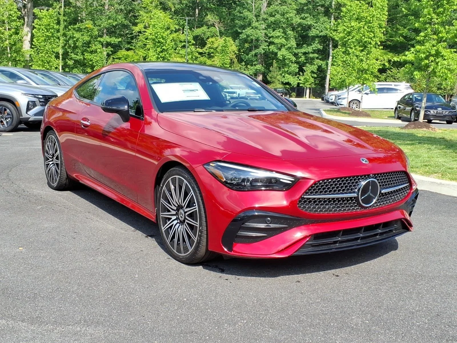 New 2026 MANUFAKTUR Patagonia Red Metallic Mercedes-Benz CLE 450 image 3