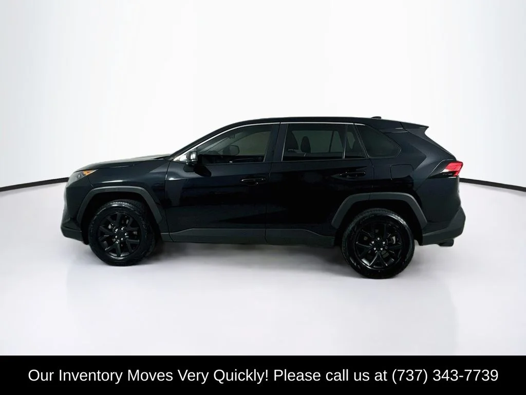 Used 2022 Midnight Black Metallic Toyota LE image 4