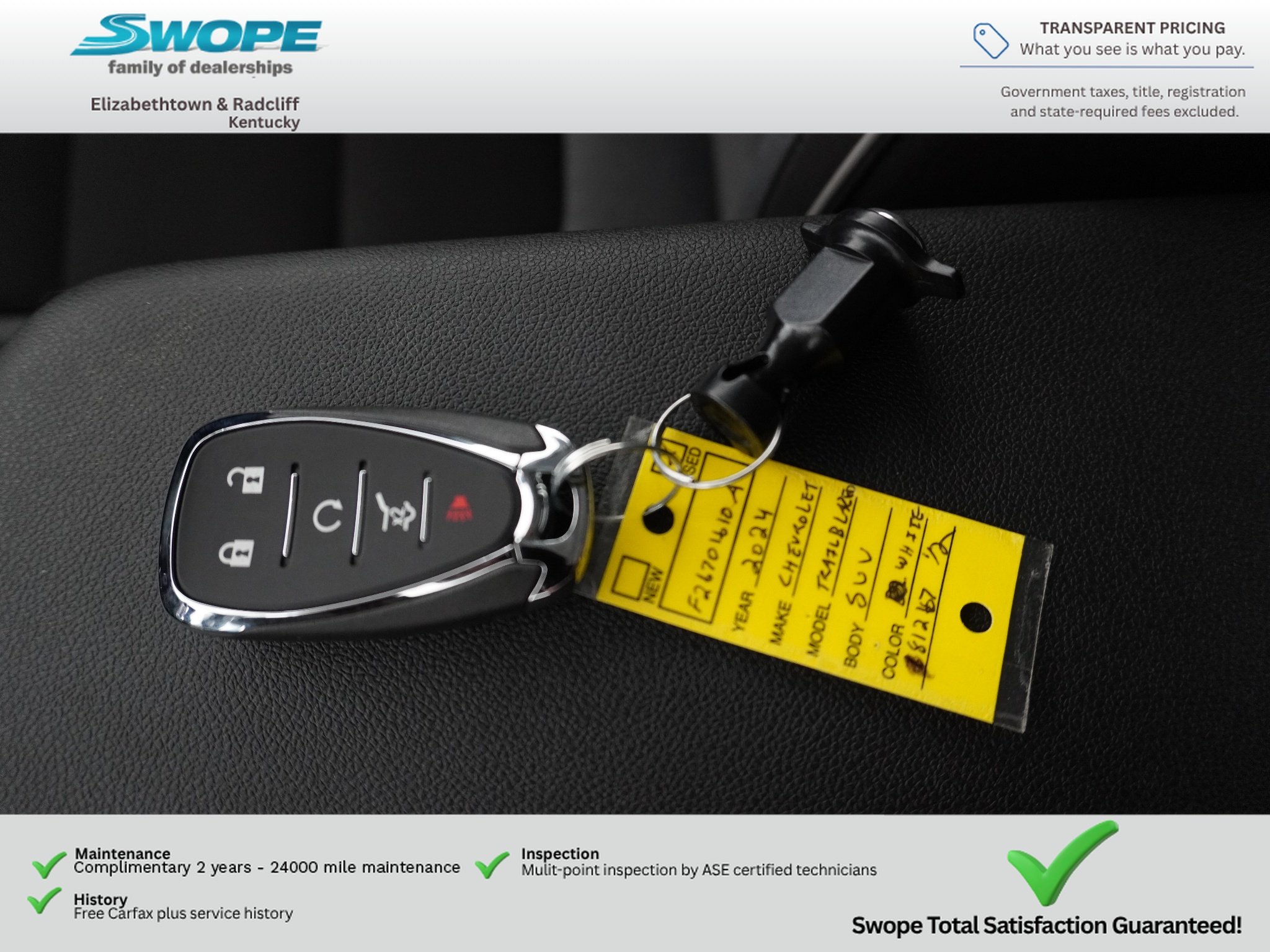 Used 2024 Iridescent Pearl Tricoat Chevrolet LT image 29