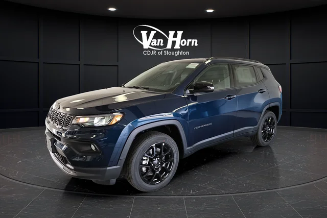 New 2026 Fathom Blue Pearl-Coat Exterior Paint Jeep Latitude image 3