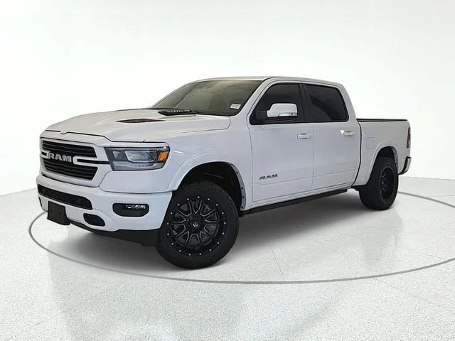Used 2022 Bright White Clearcoat Ram Laramie image 1